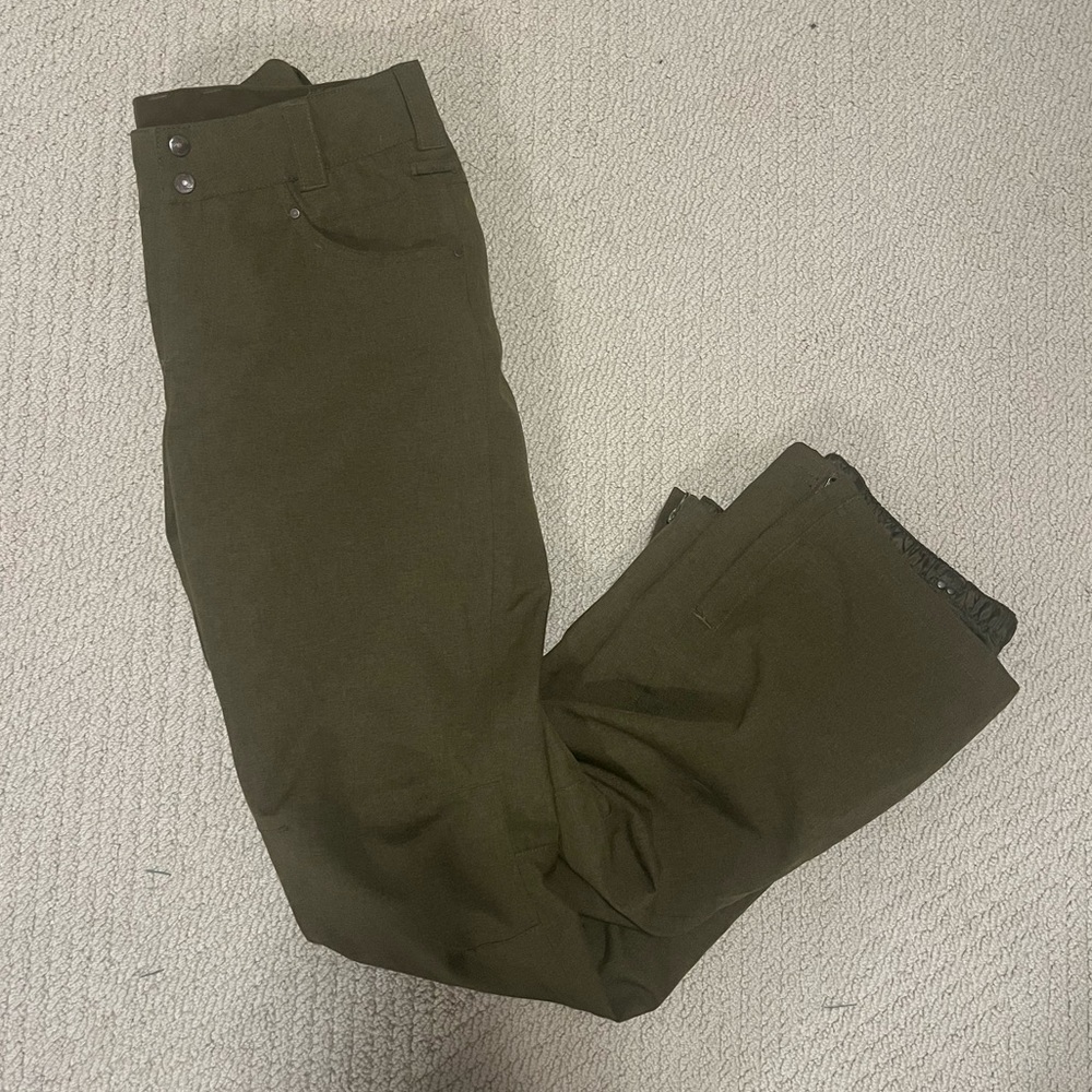 Olive Snow Pants
